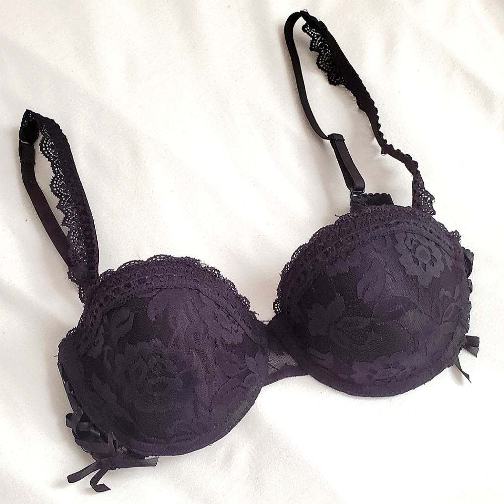 NWOT black underwire lace bra 🖤